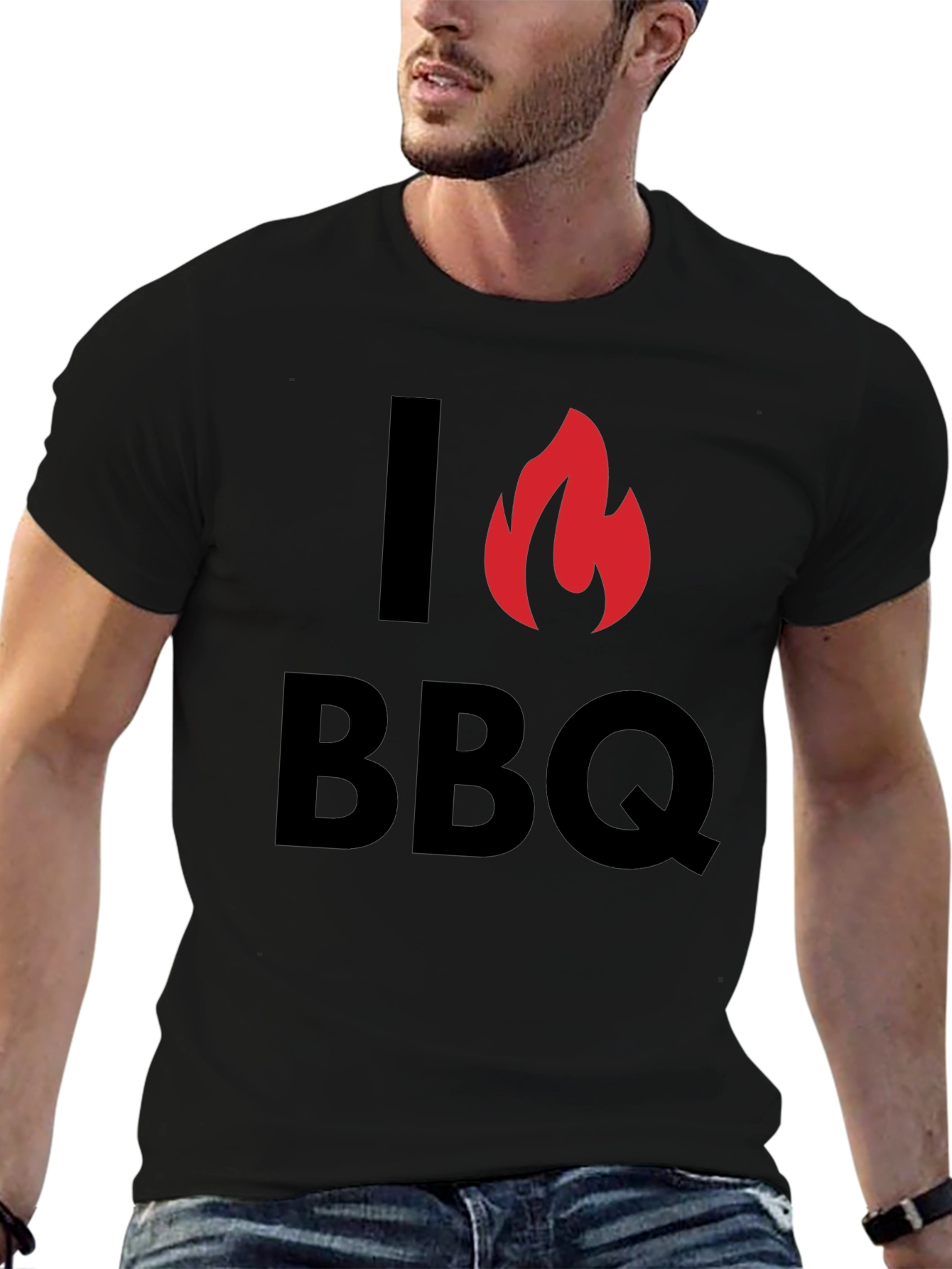 I Flame BBQ Graphic Tee - Grilling Shirt