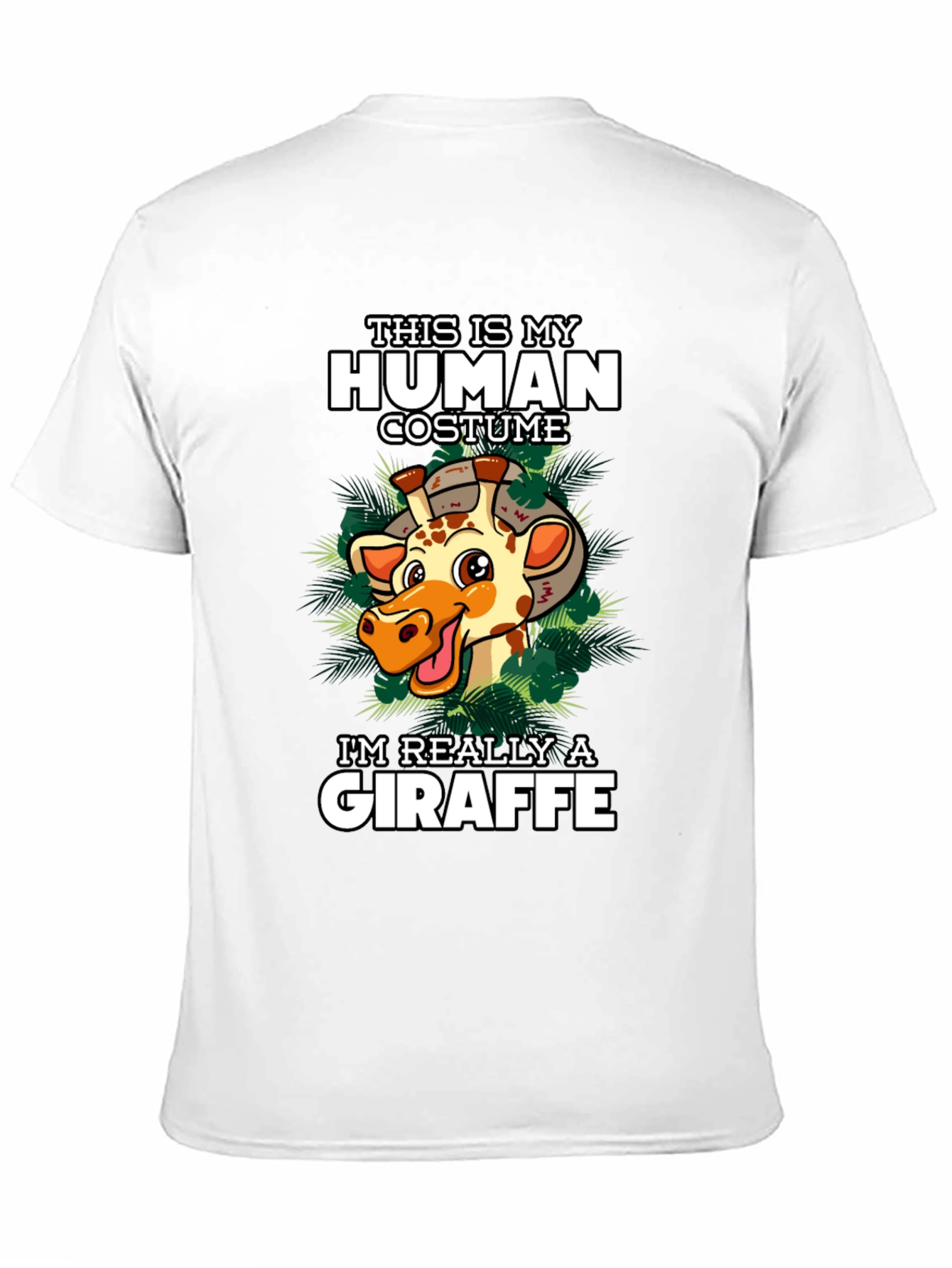 Human Costume Giraffe T-Shirt