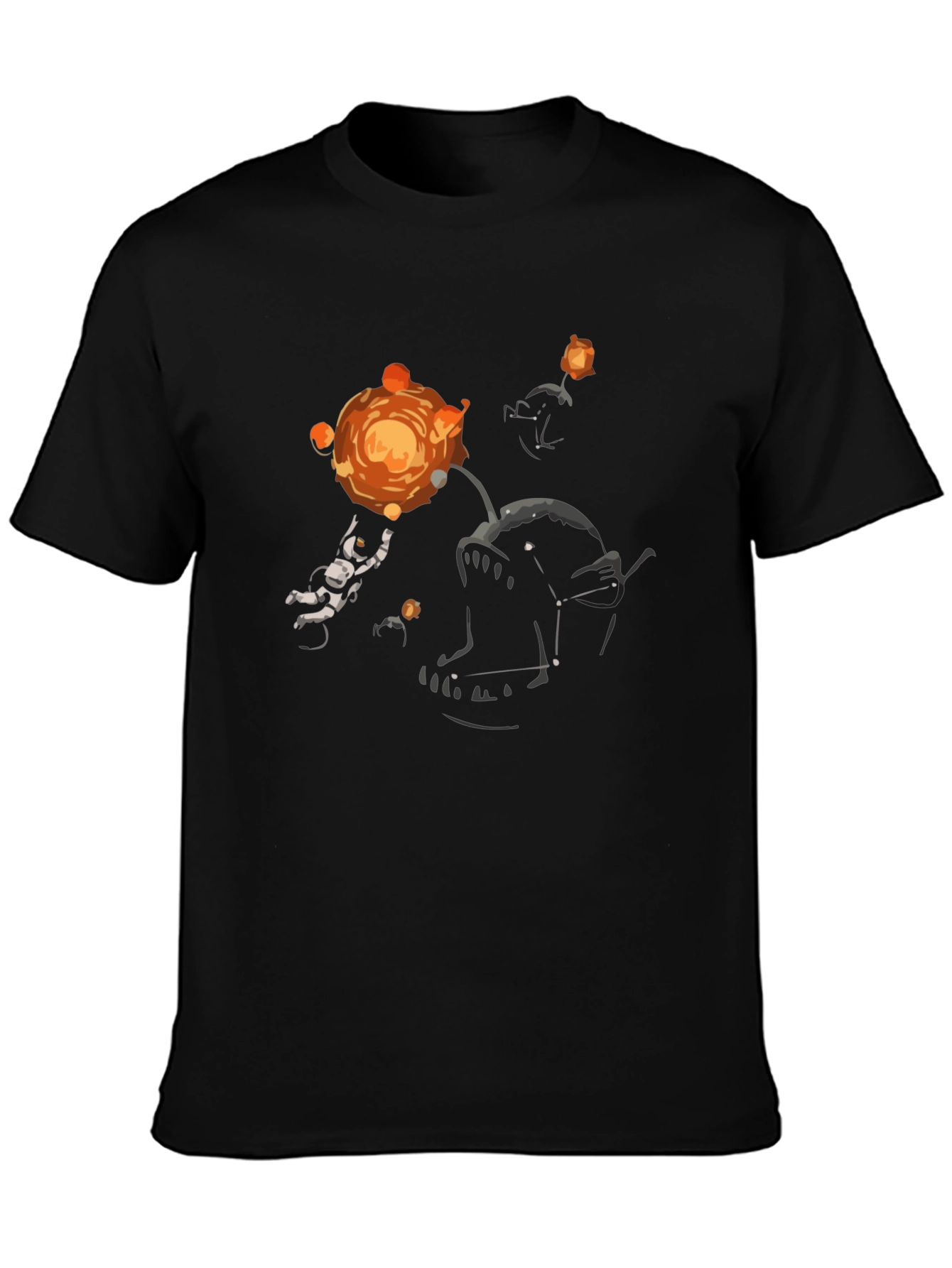 Angler Fish & Astronaut Graphic Tee