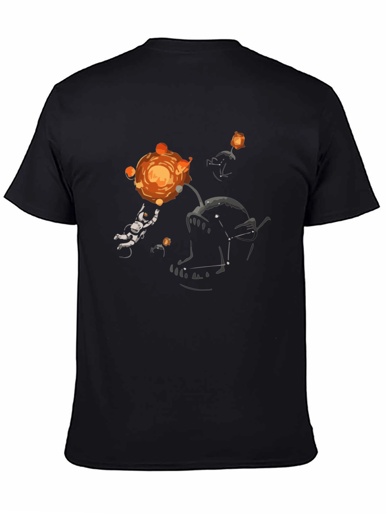 Angler Fish & Astronaut Graphic Tee