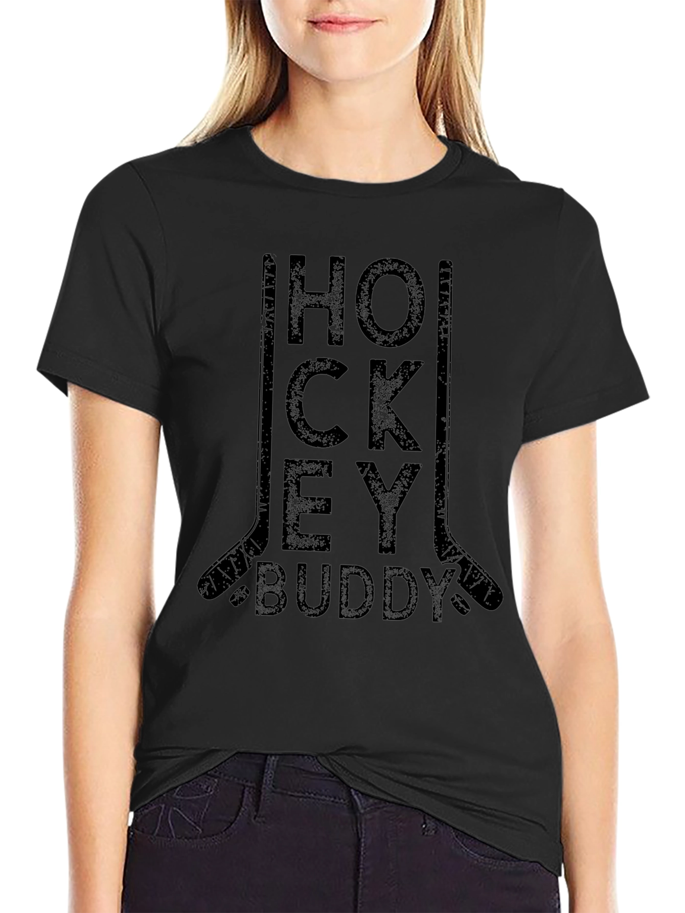 Hockey Buddy Graphic T-Shirt