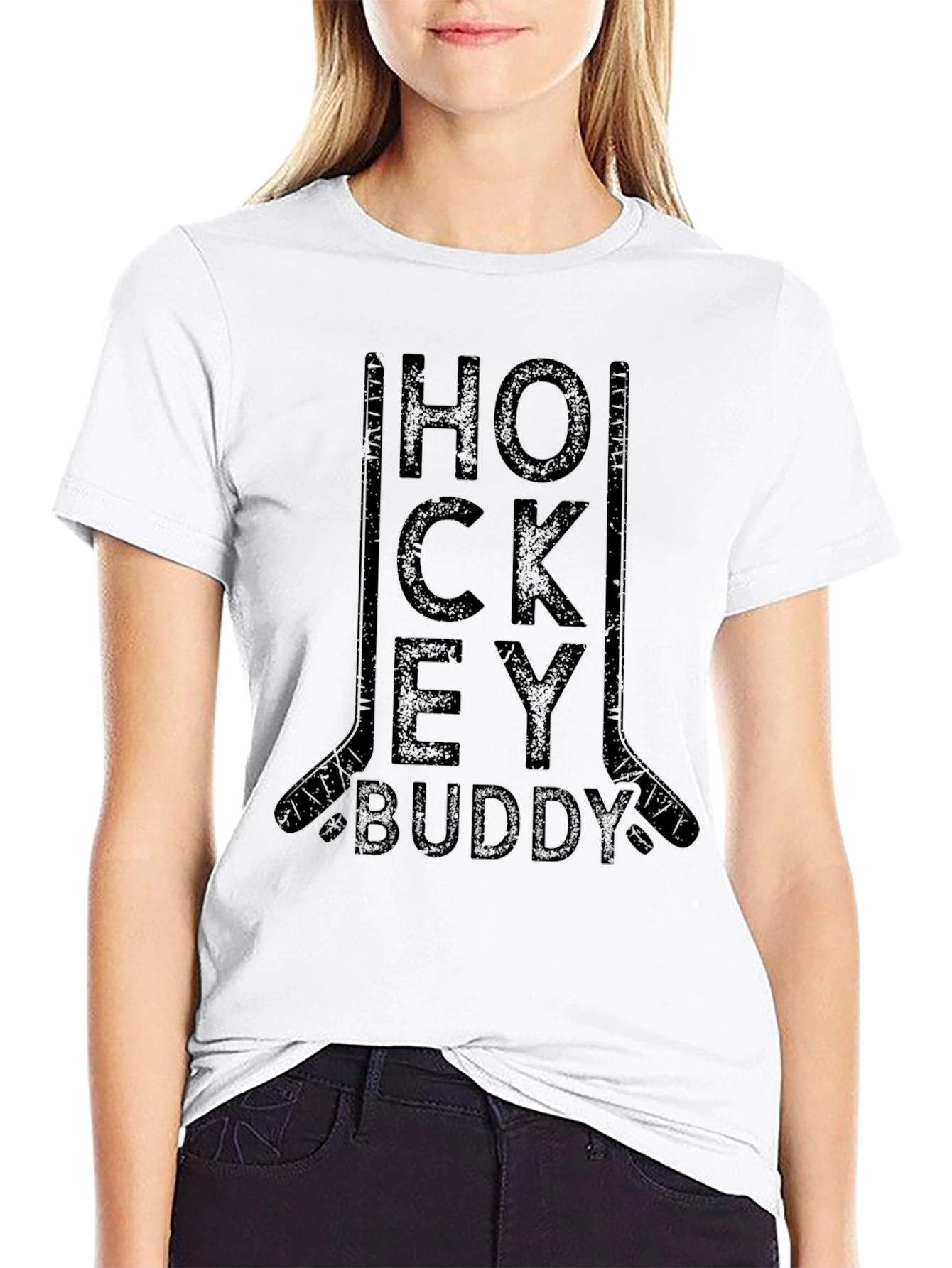 Hockey Buddy Graphic T-Shirt