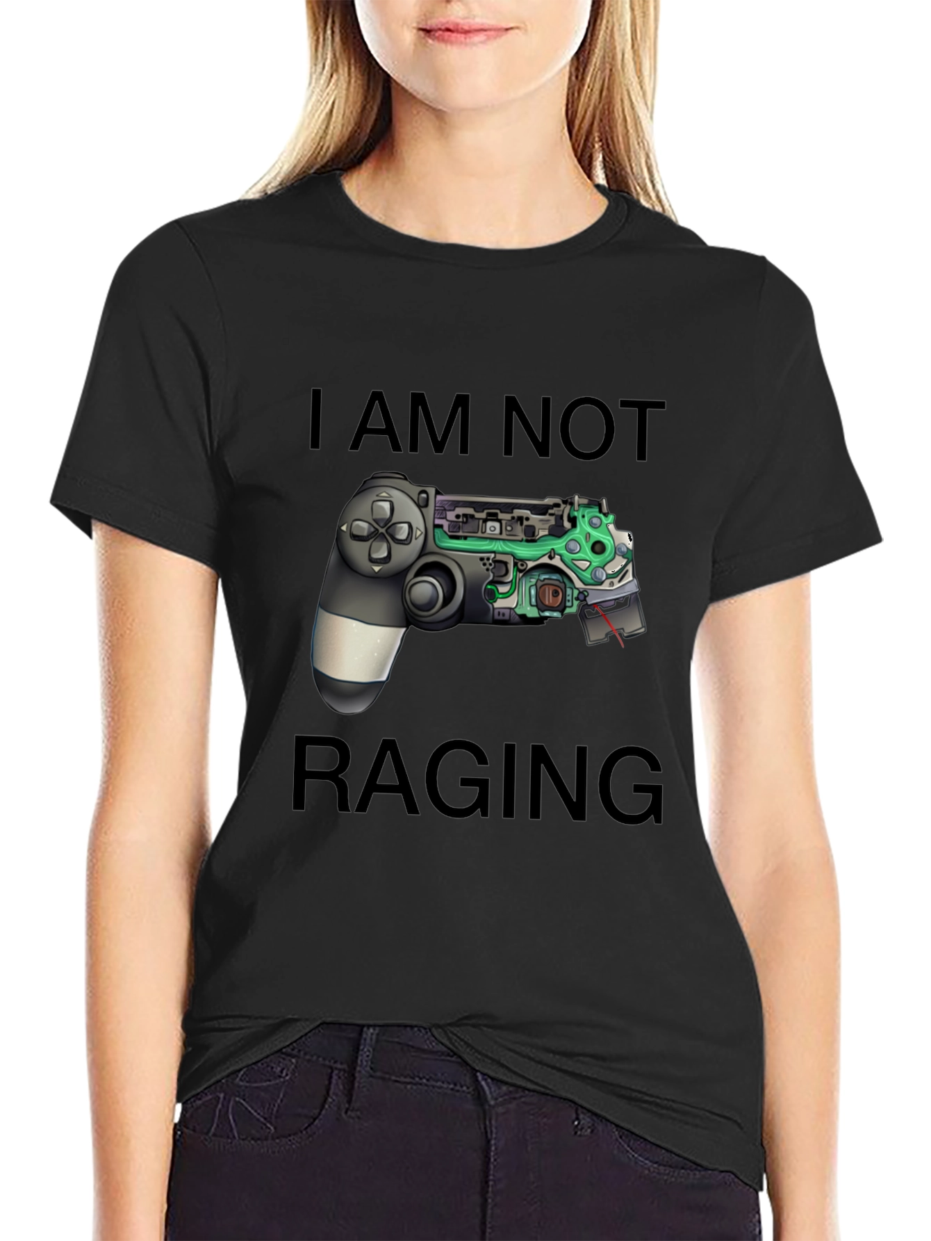 I Am Not Raging Gamer T-Shirt