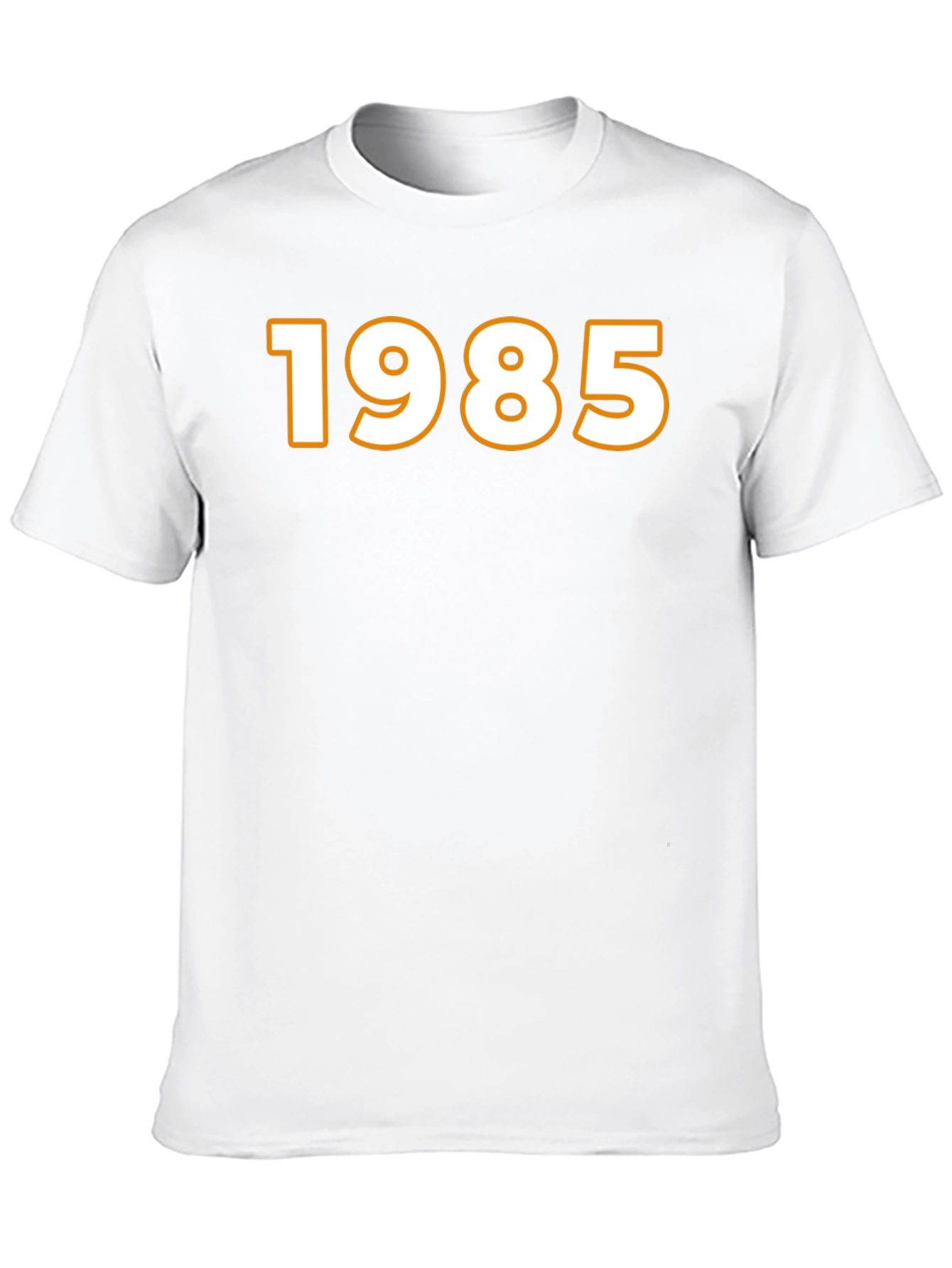 1985 Graphic Tee - Retro Style Black T-Shirt