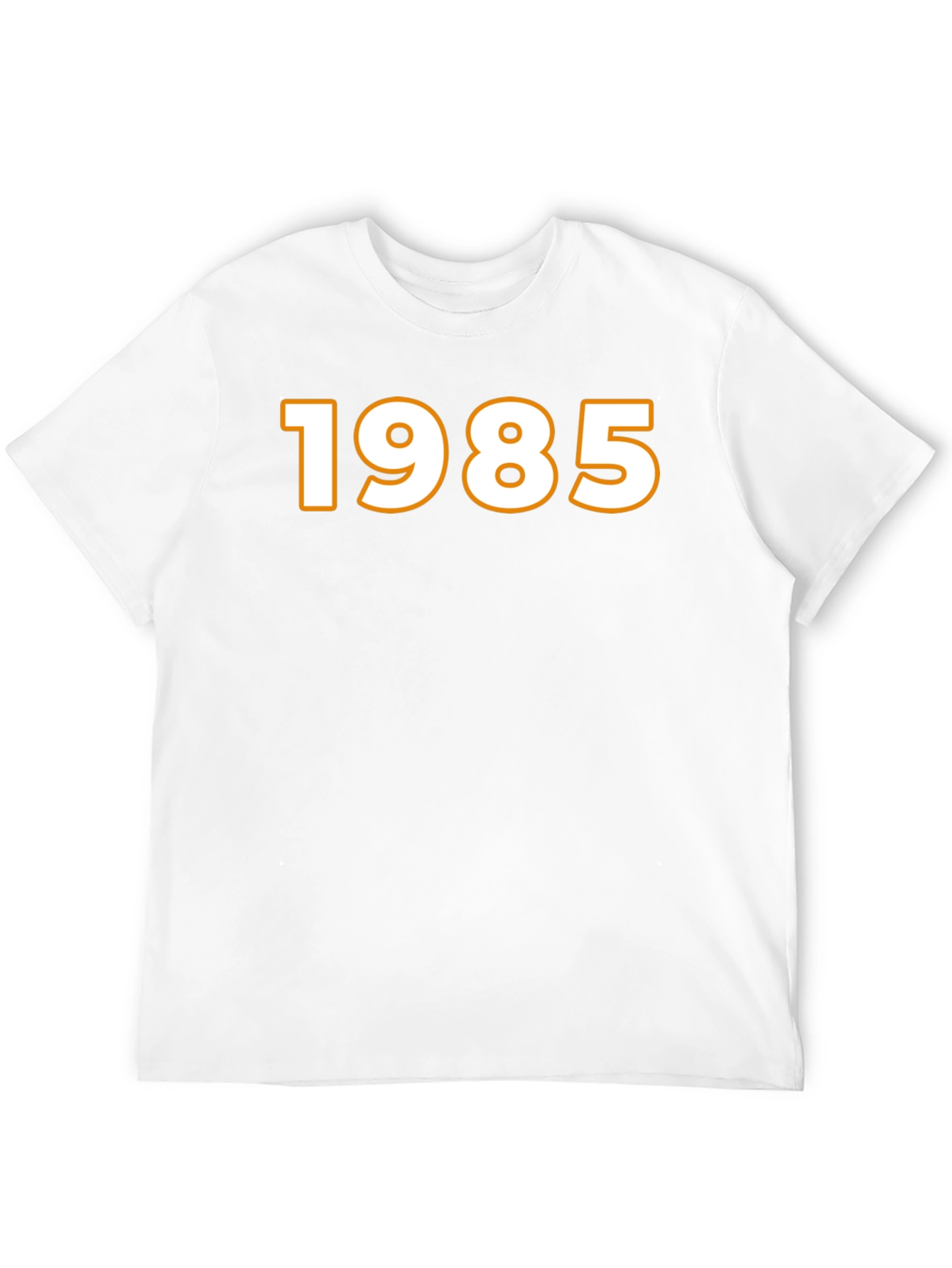 1985 Graphic Tee - Retro Style Black T-Shirt