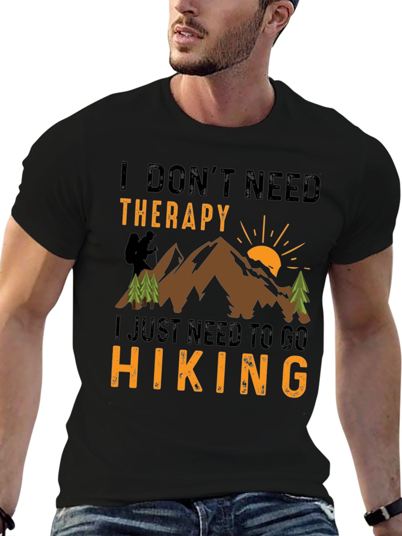 Hiking Therapy T-Shirt | Nature Lover Tee