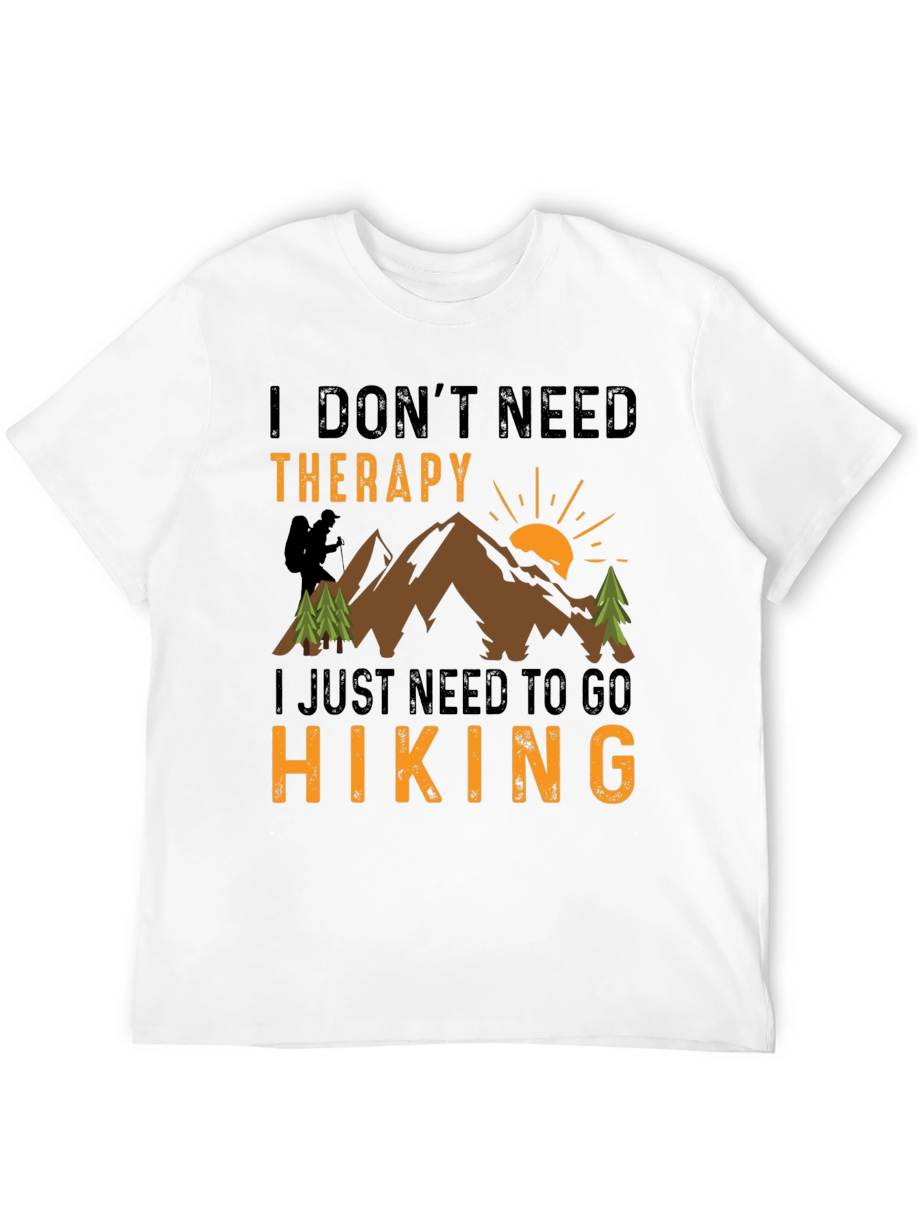 Hiking Therapy T-Shirt | Nature Lover Tee