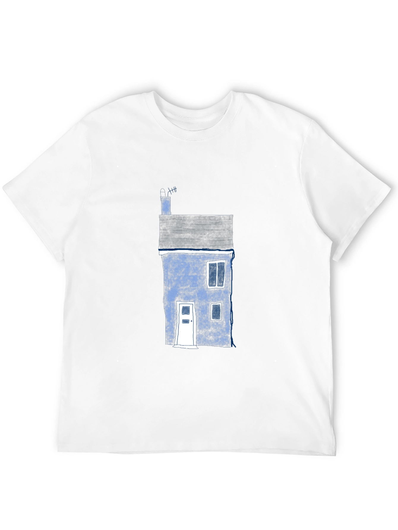 House Graphic Black T-Shirt
