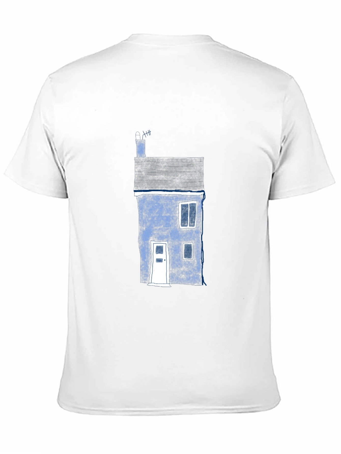 House Graphic Black T-Shirt
