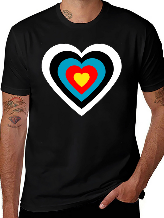 Heart Target T-Shirt - Archery Love Tee