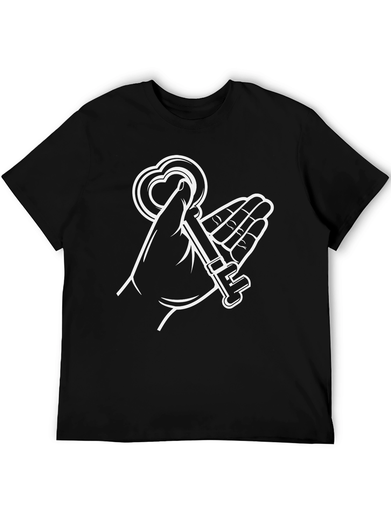 Heart Key T-Shirt - Unlock Your Style