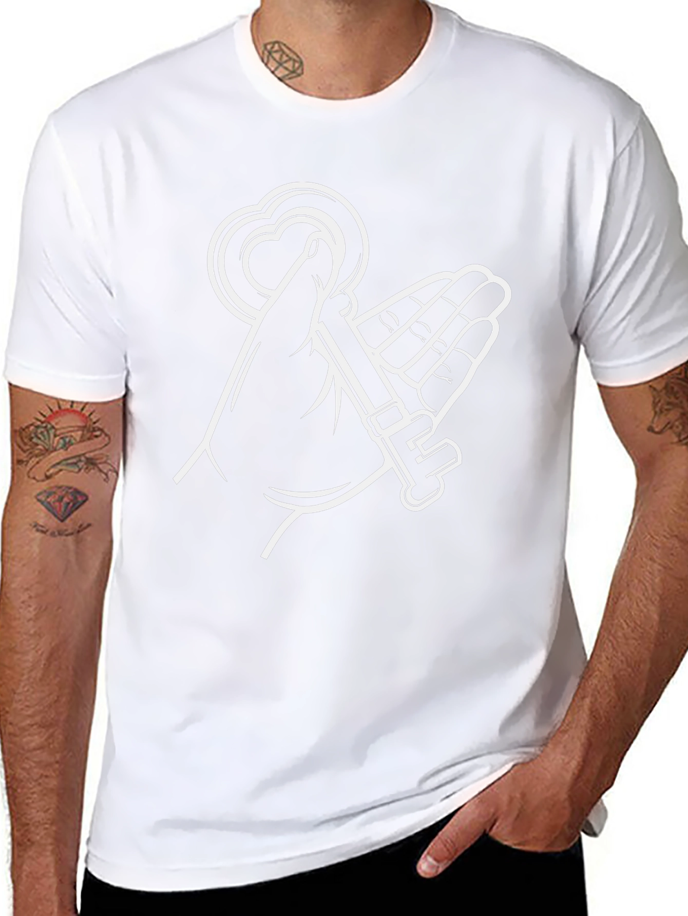 Heart Key T-Shirt - Unlock Your Style