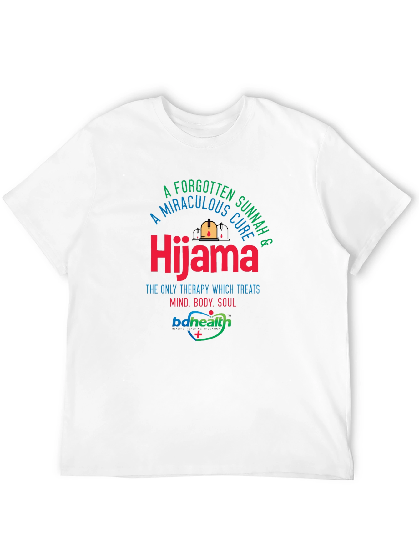 Hijama Therapy Black T-Shirt