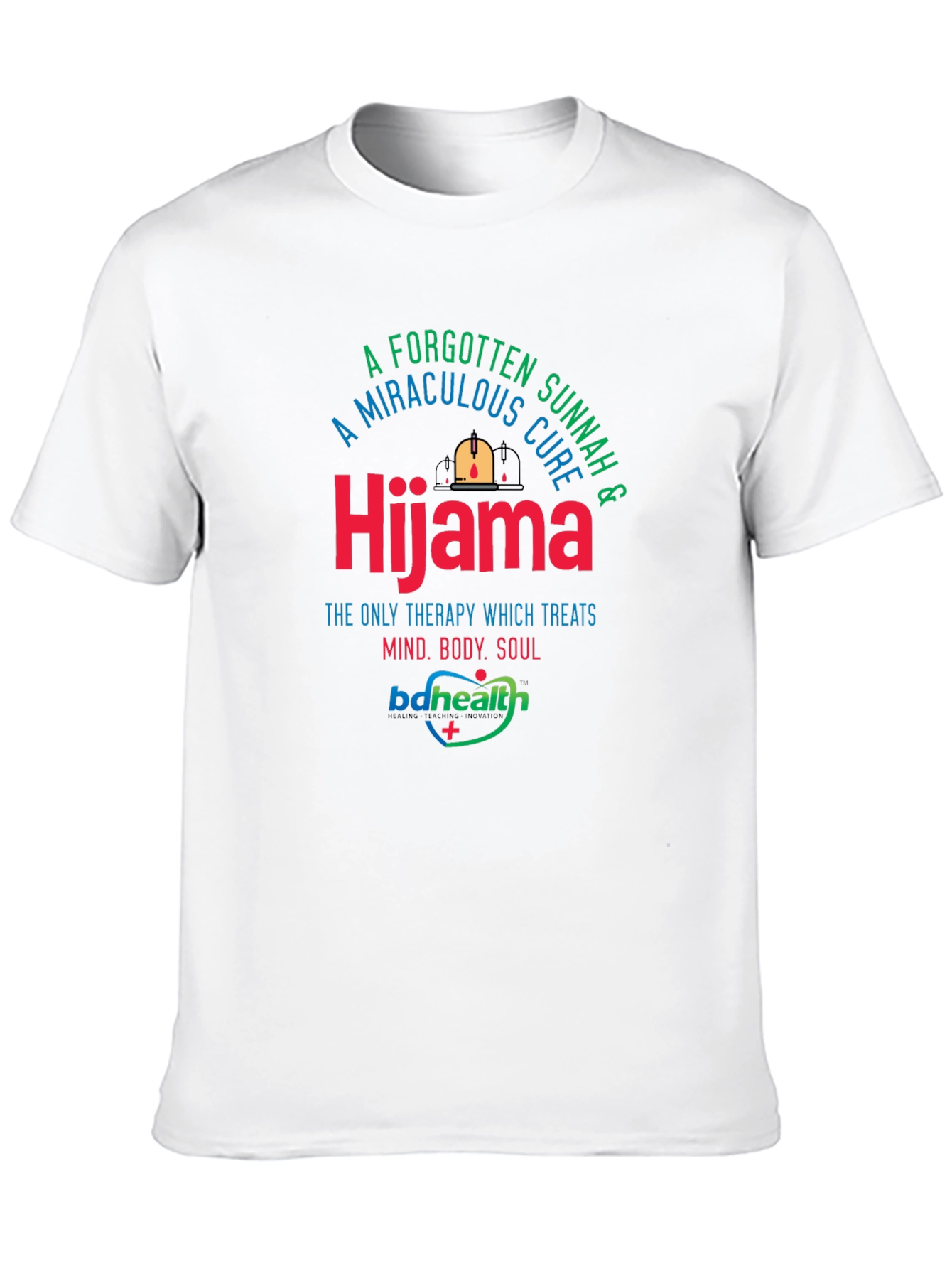 Hijama Therapy Black T-Shirt