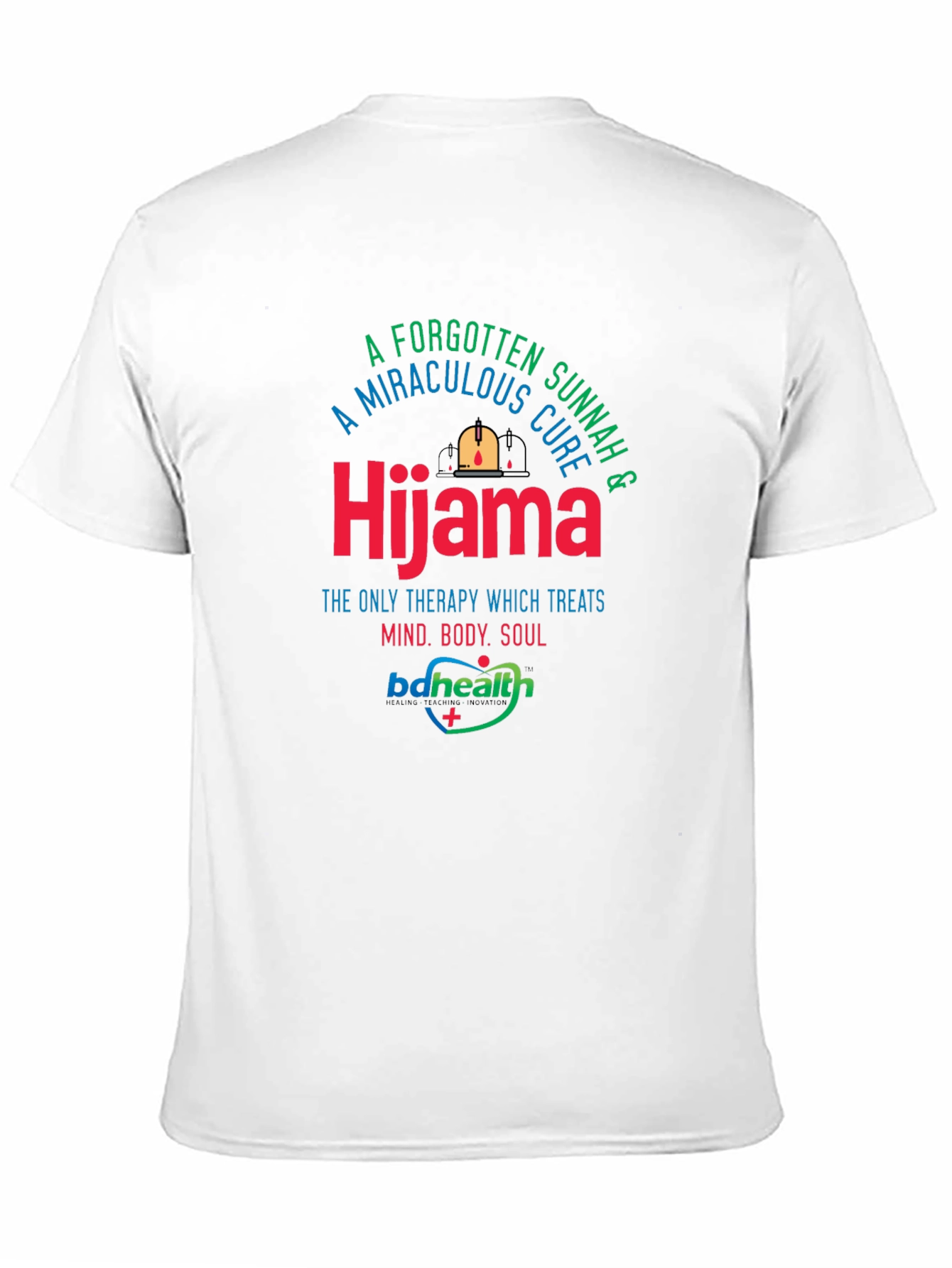 Hijama Therapy Black T-Shirt