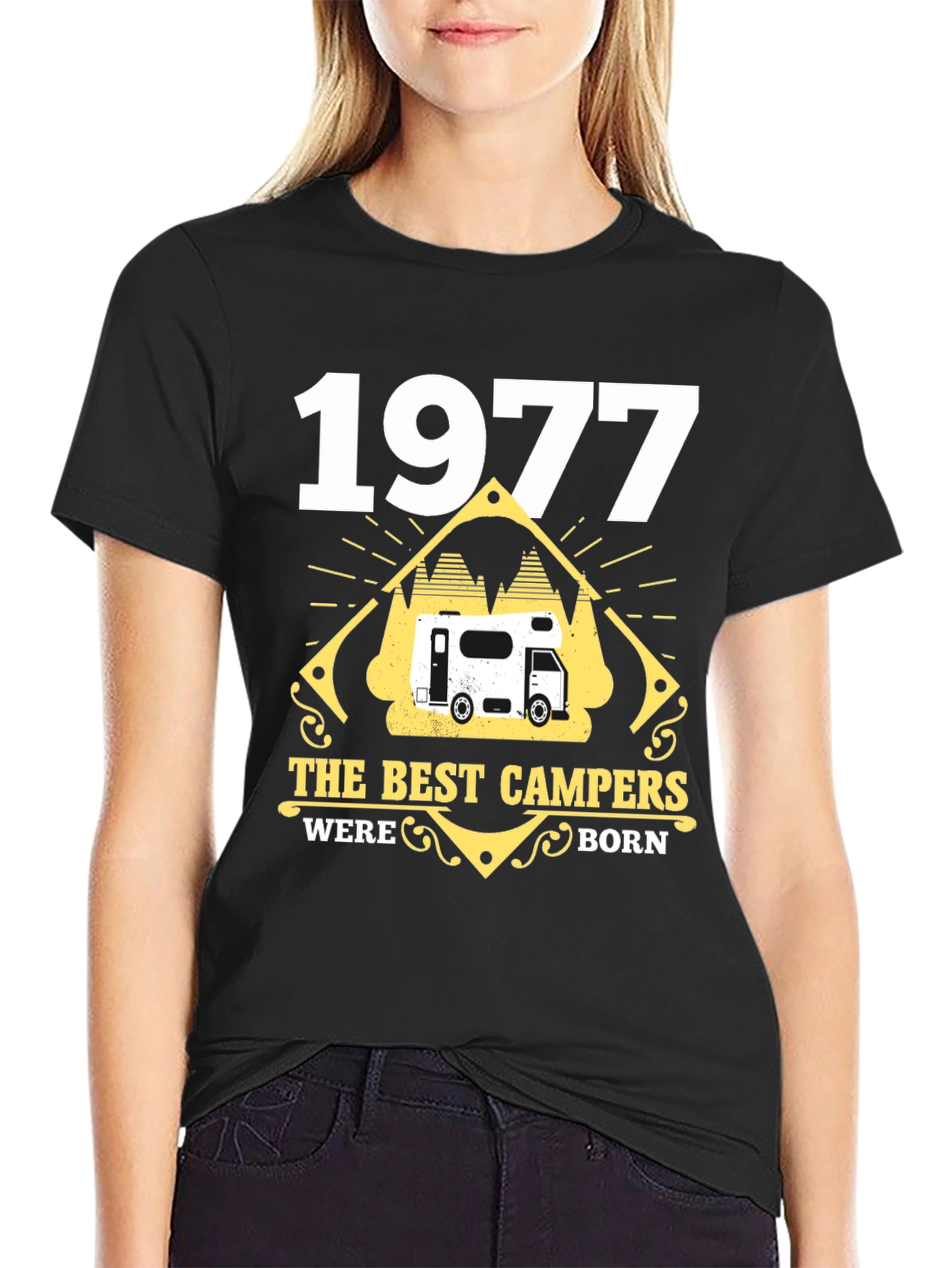 1977 The Best Campers Were Born T-Shirt