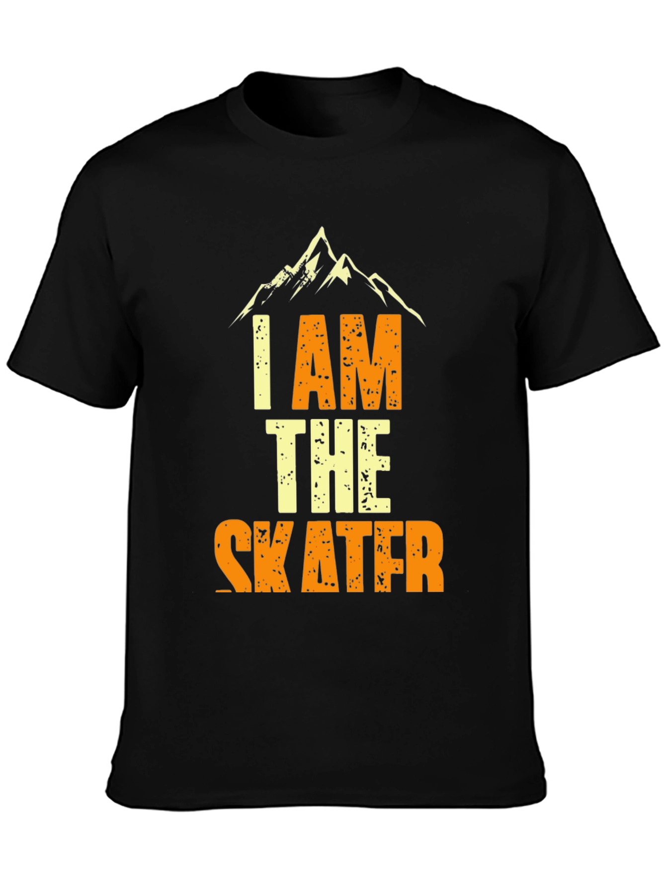 I am the Skater T-Shirt - Mountain Graphic Tee