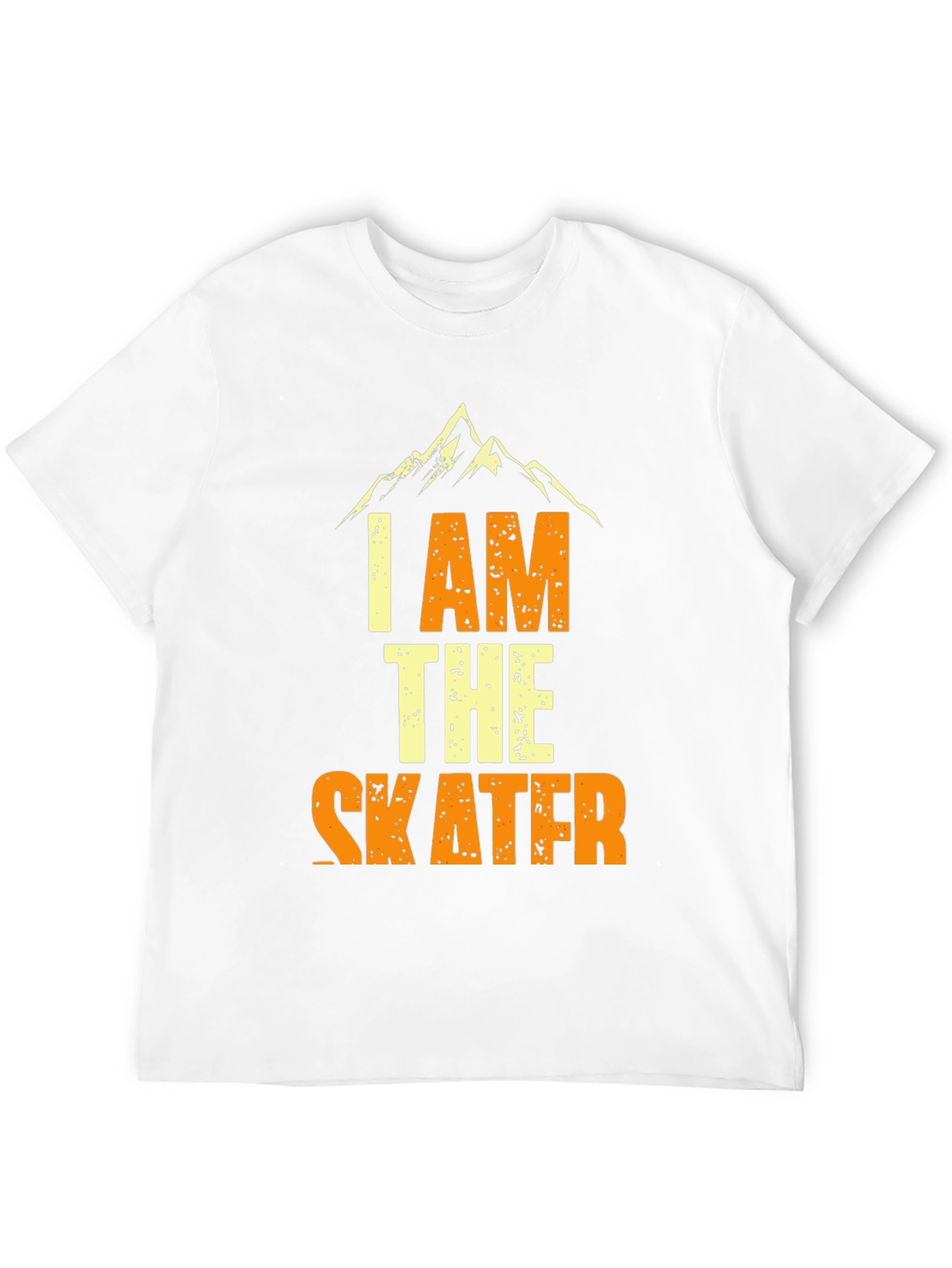 I am the Skater T-Shirt - Mountain Graphic Tee