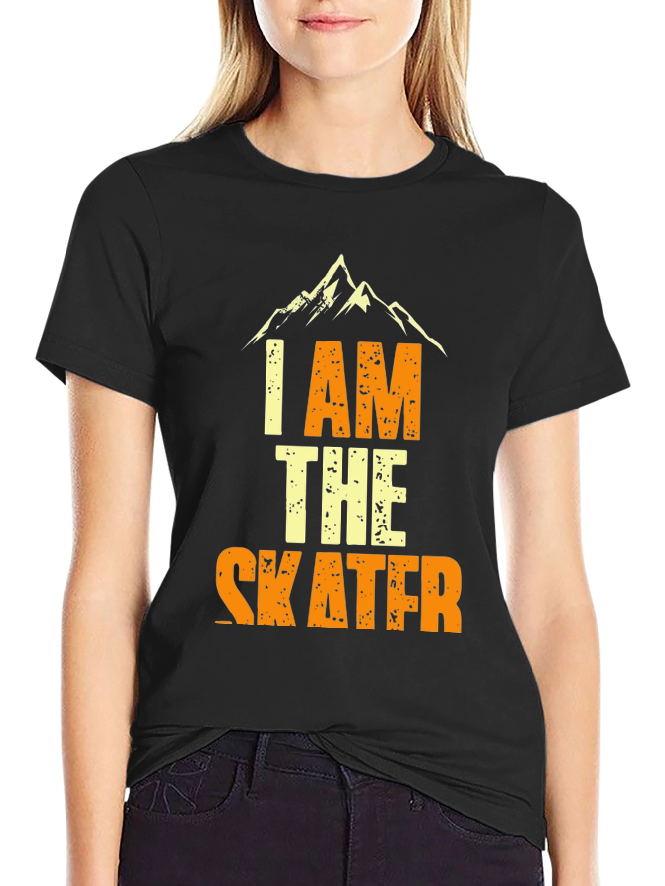 I am the Skater T-Shirt - Mountain Graphic Tee