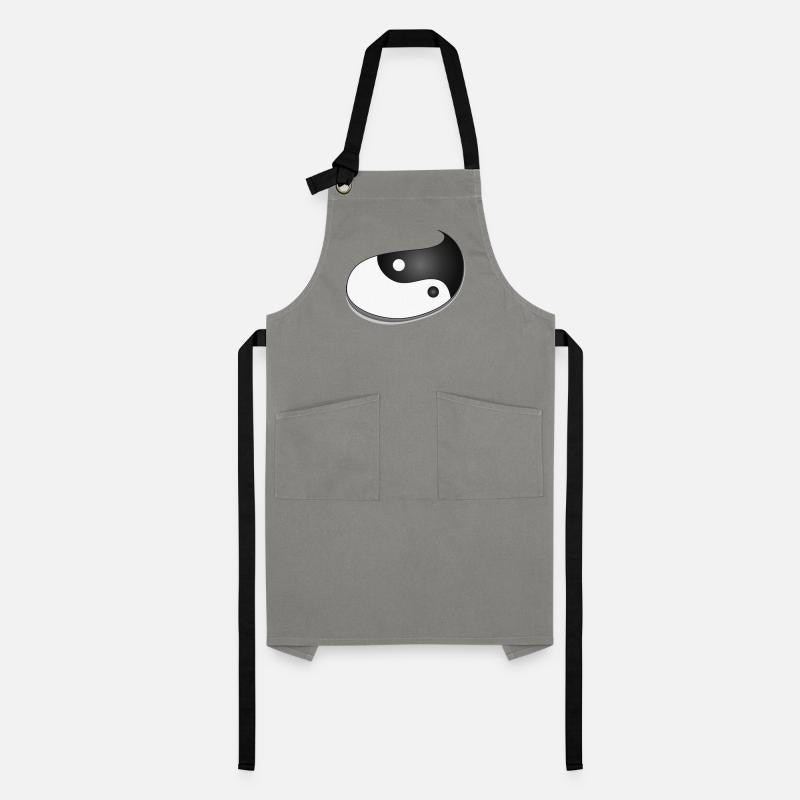 Yin-Yang Symbol in Drop Shape - Balance Design