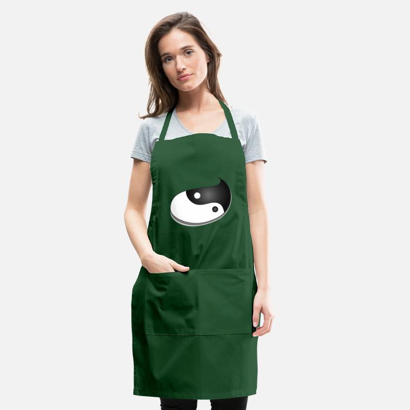 Yin-Yang Symbol in Drop Shape - Balance Design