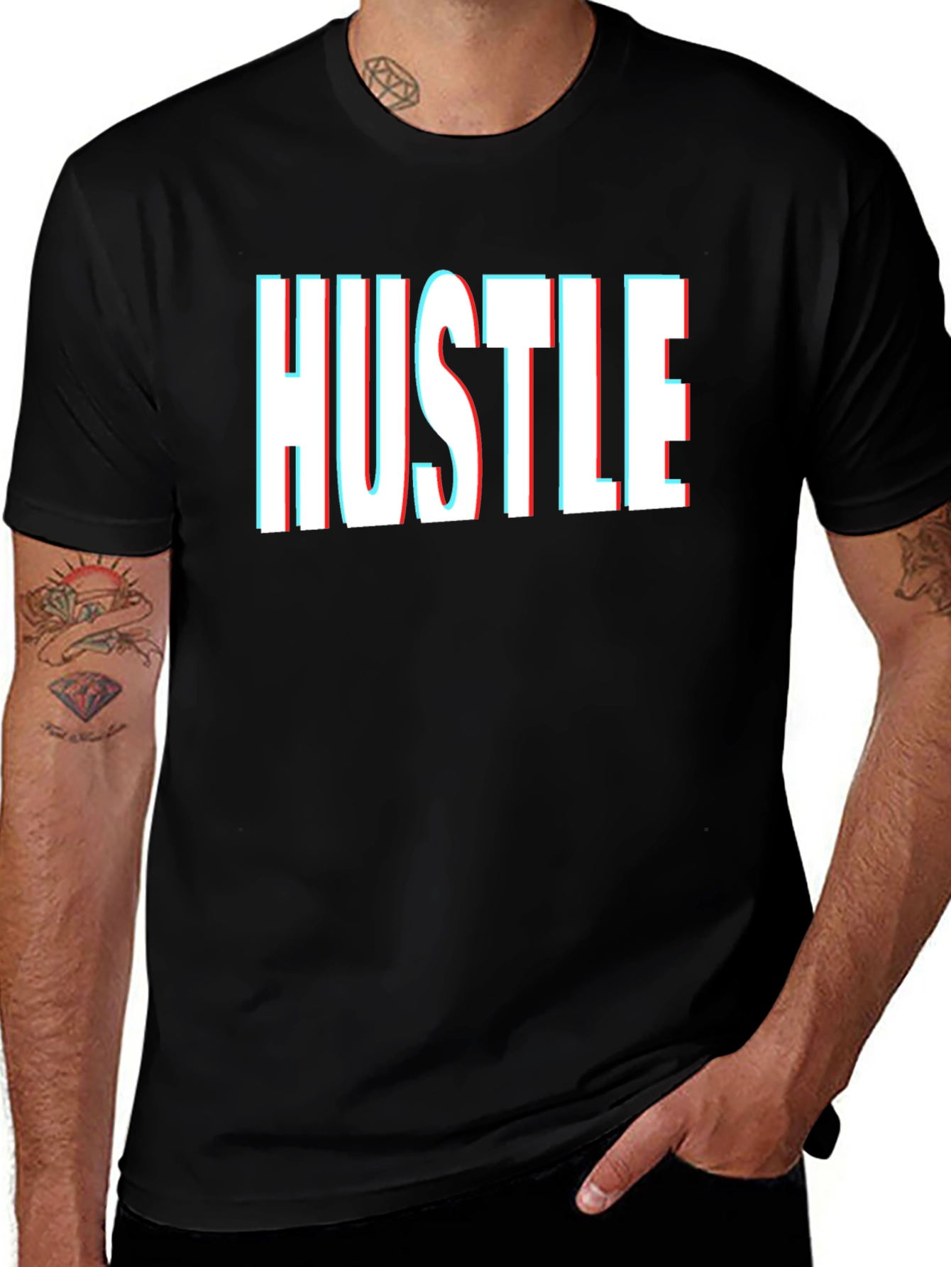 Hustle Graphic Tee - Stylish Everyday Wear