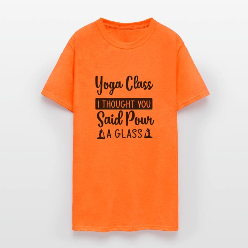 Yoga Class I Thought You Said Pour A Glass