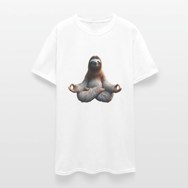 Yoga Sloth Serenity: Slow and Steady Bliss