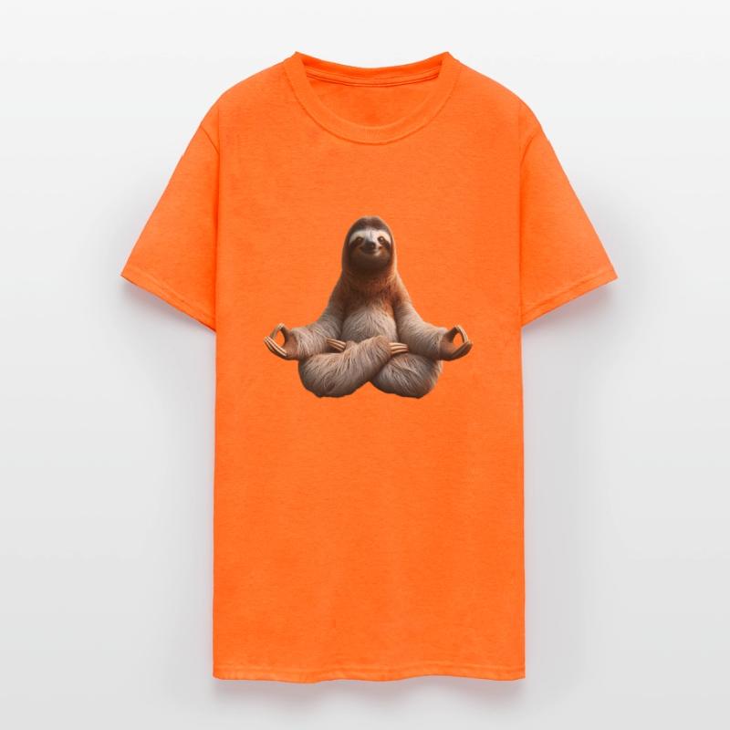 Yoga Sloth Serenity: Slow and Steady Bliss