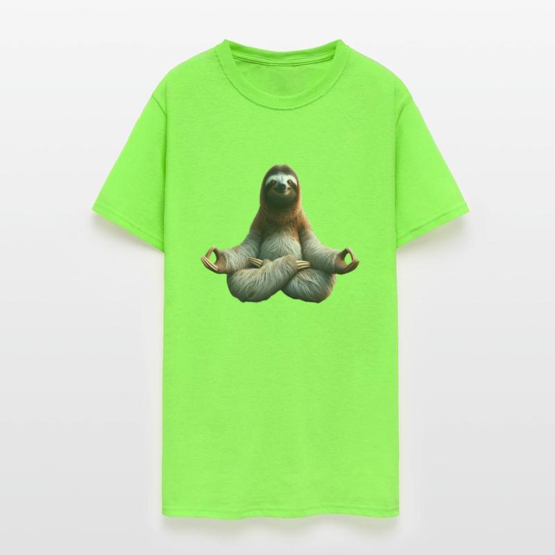 Yoga Sloth Serenity: Slow and Steady Bliss