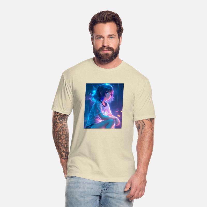 Young cute anime girl