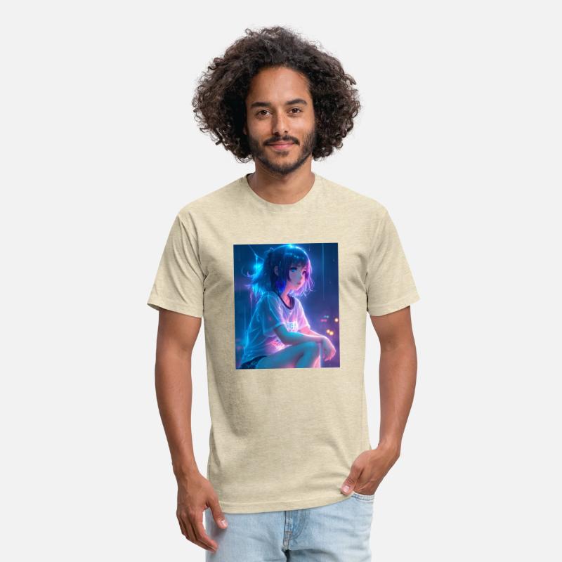 Young cute anime girl