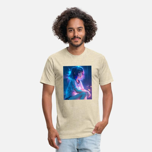 Young cute anime girl