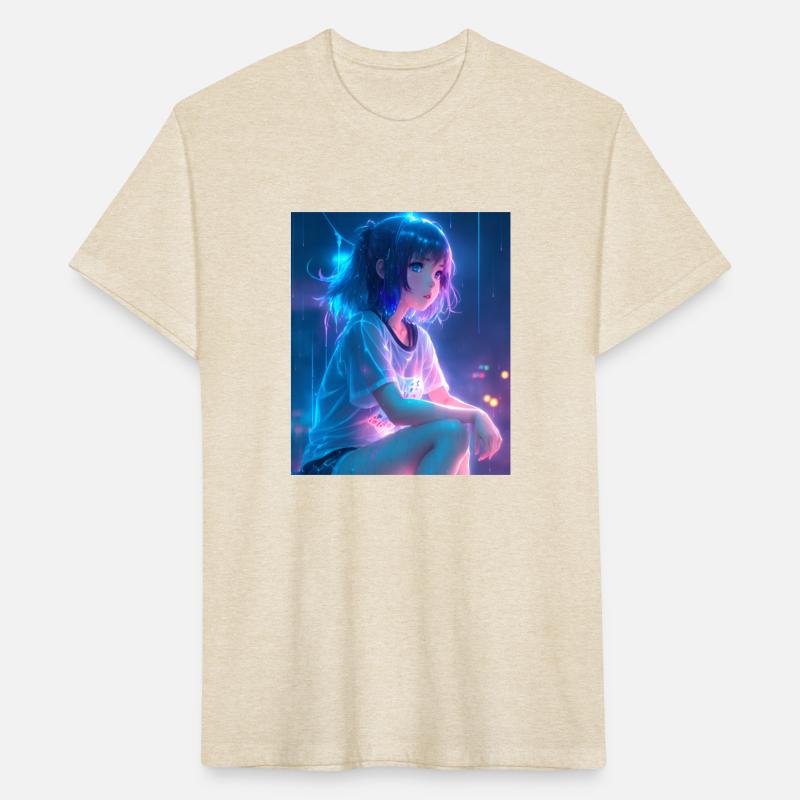 Young cute anime girl