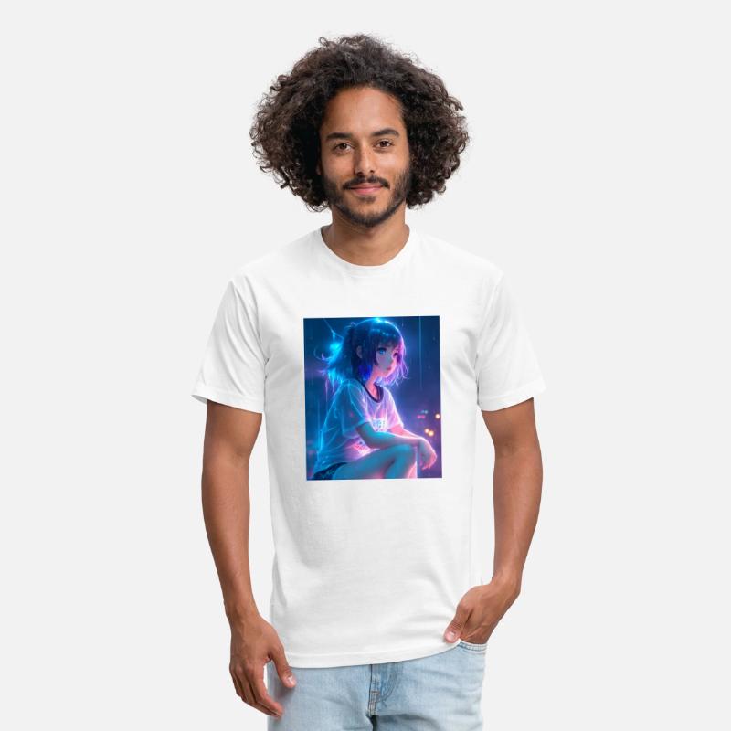 Young cute anime girl