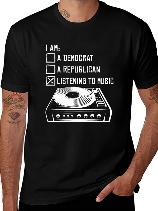 I Am Listening To Music T-Shirt