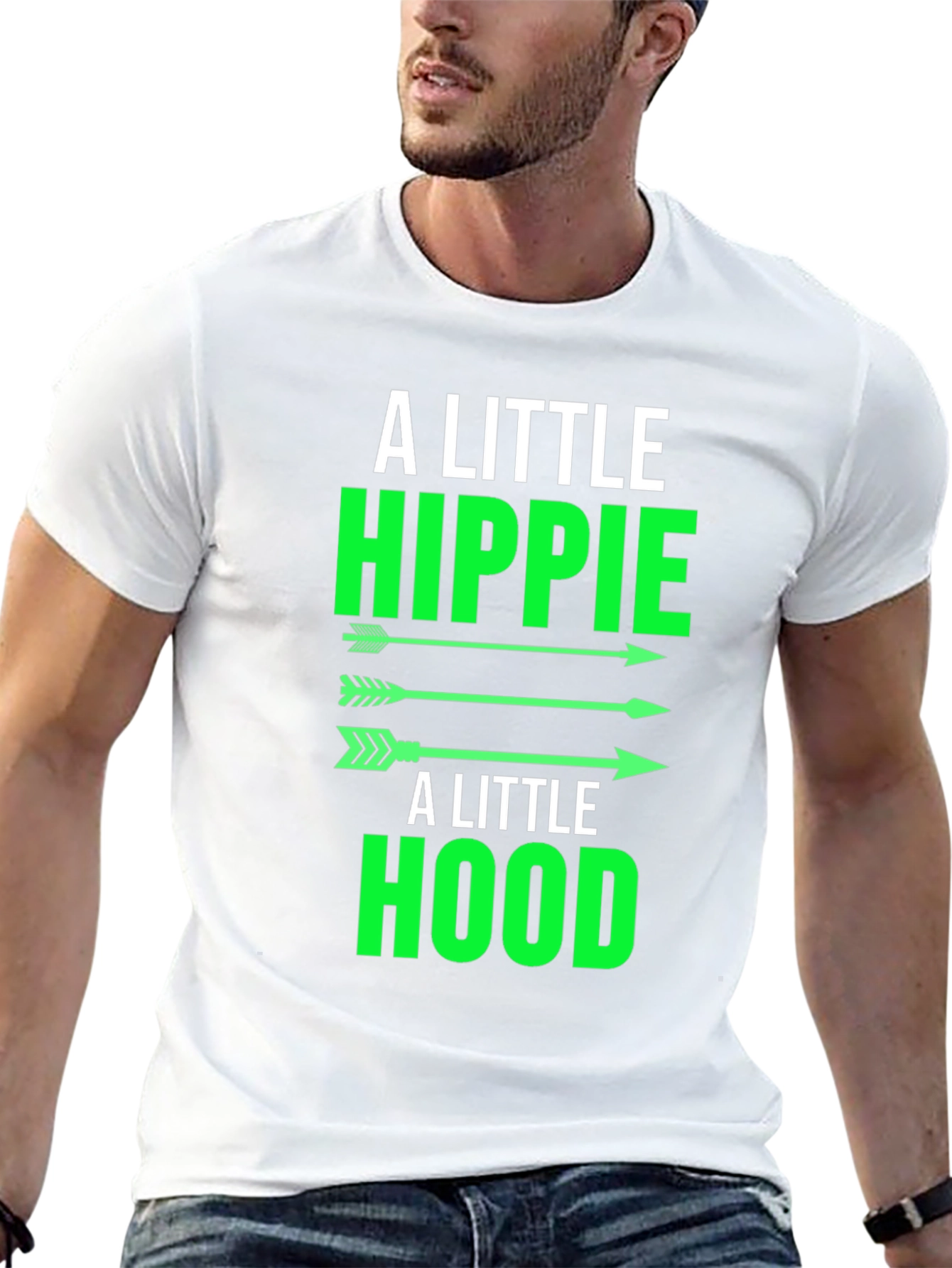 A Little Hippie A Little Hood T-Shirt