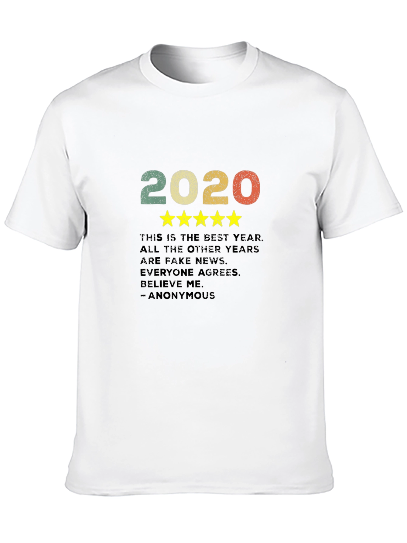 2020 Five Star Year T-Shirt