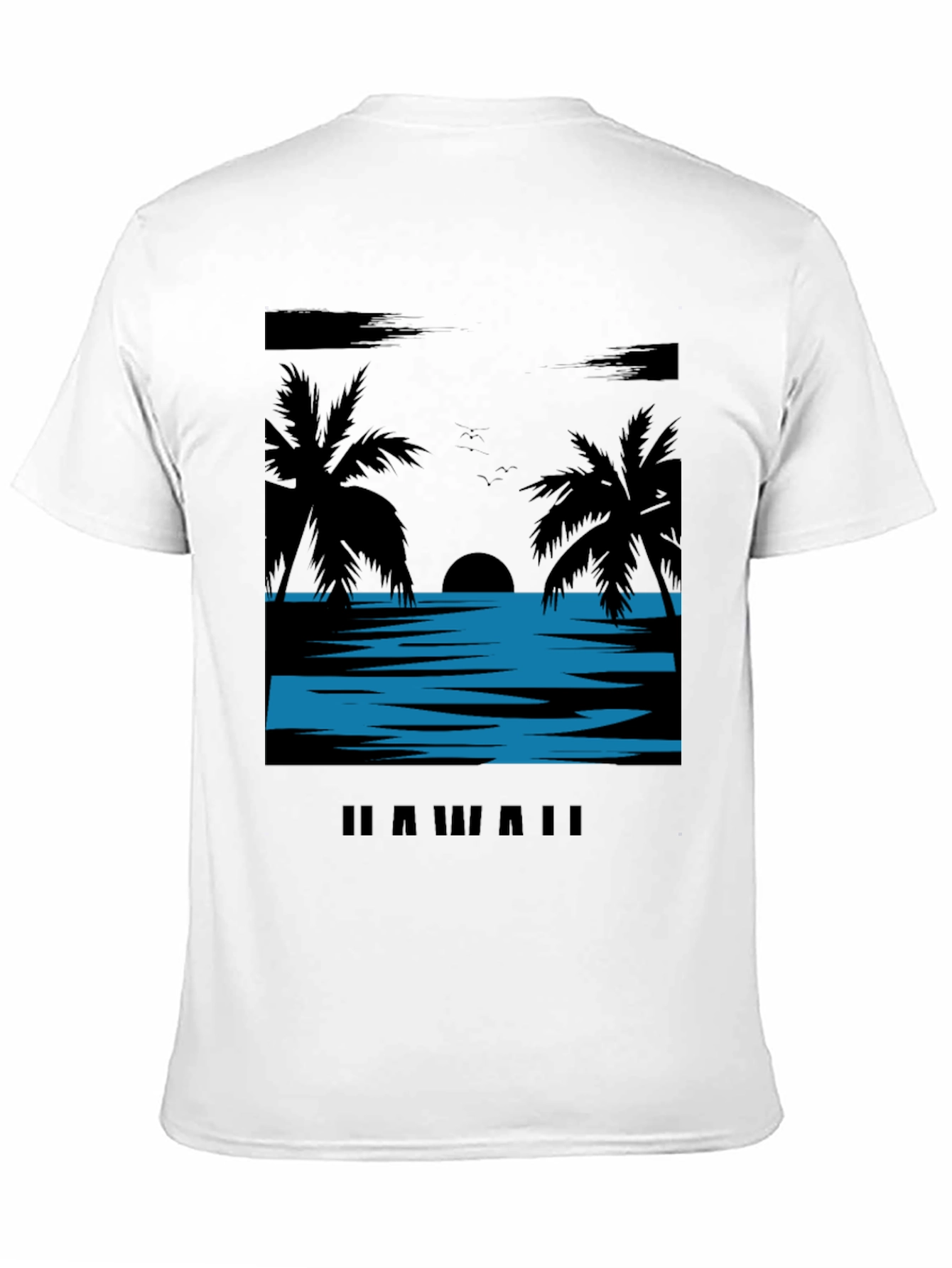 Hawaii Sunset T-Shirt - Island Vibes Graphic Tee