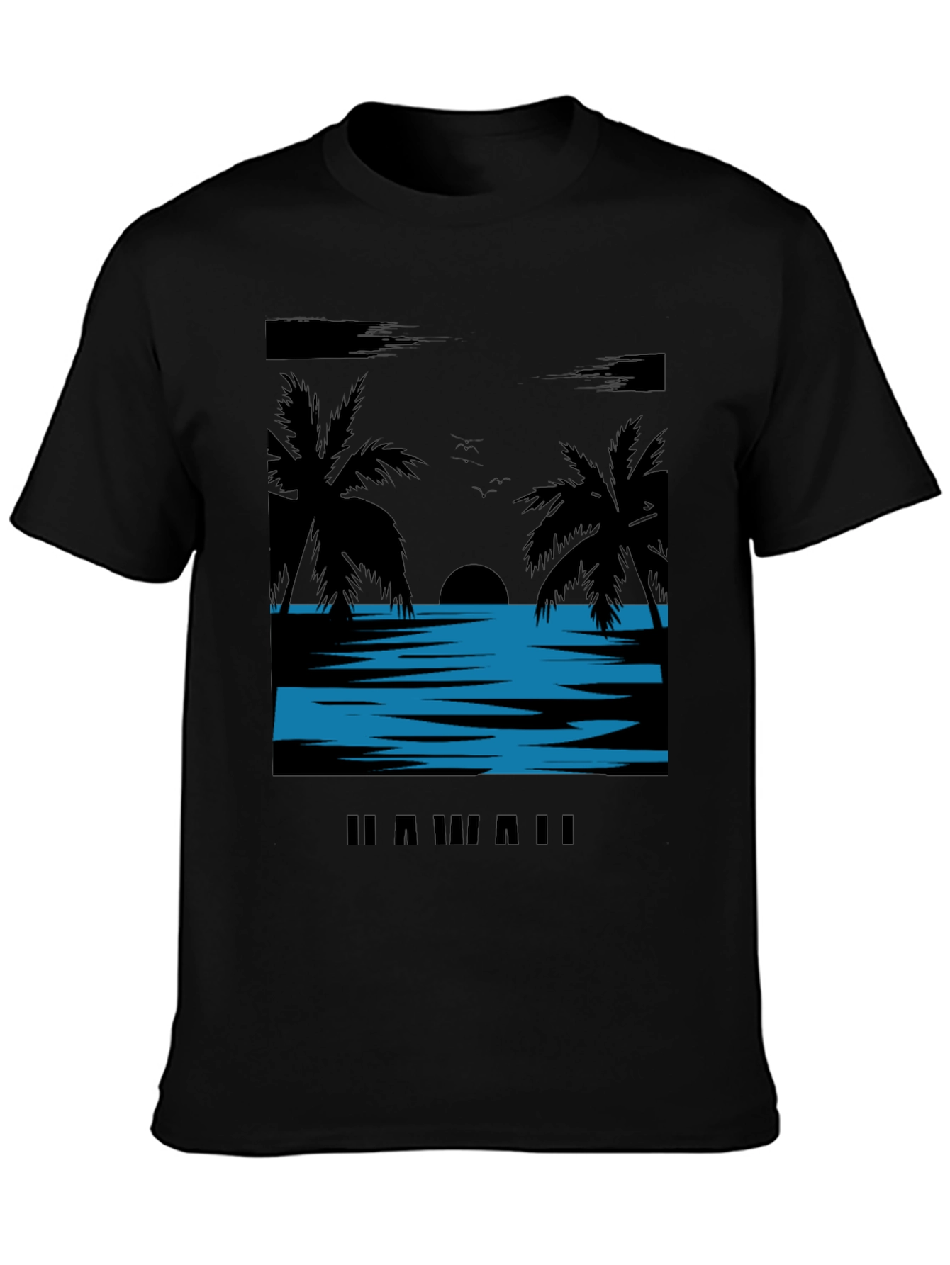 Hawaii Sunset T-Shirt - Island Vibes Graphic Tee