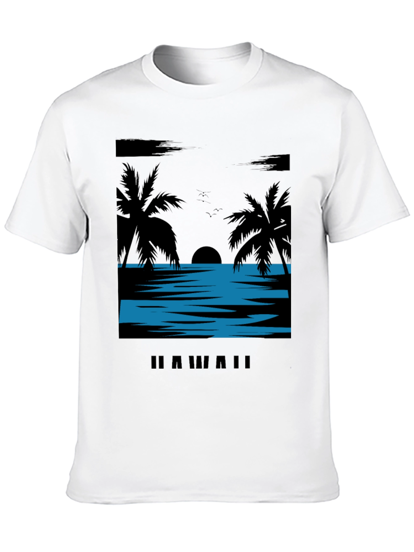 Hawaii Sunset T-Shirt - Island Vibes Graphic Tee