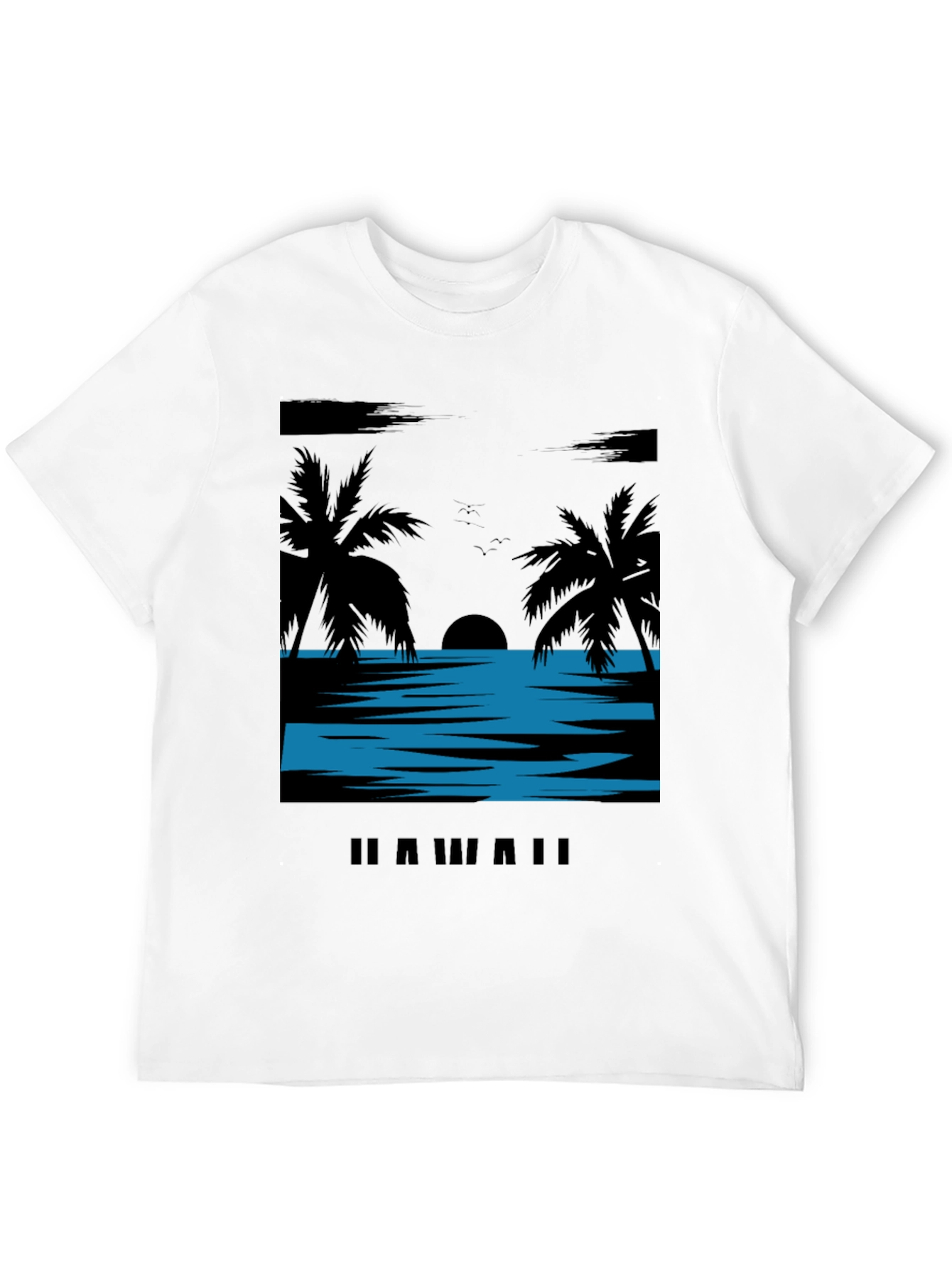 Hawaii Sunset T-Shirt - Island Vibes Graphic Tee