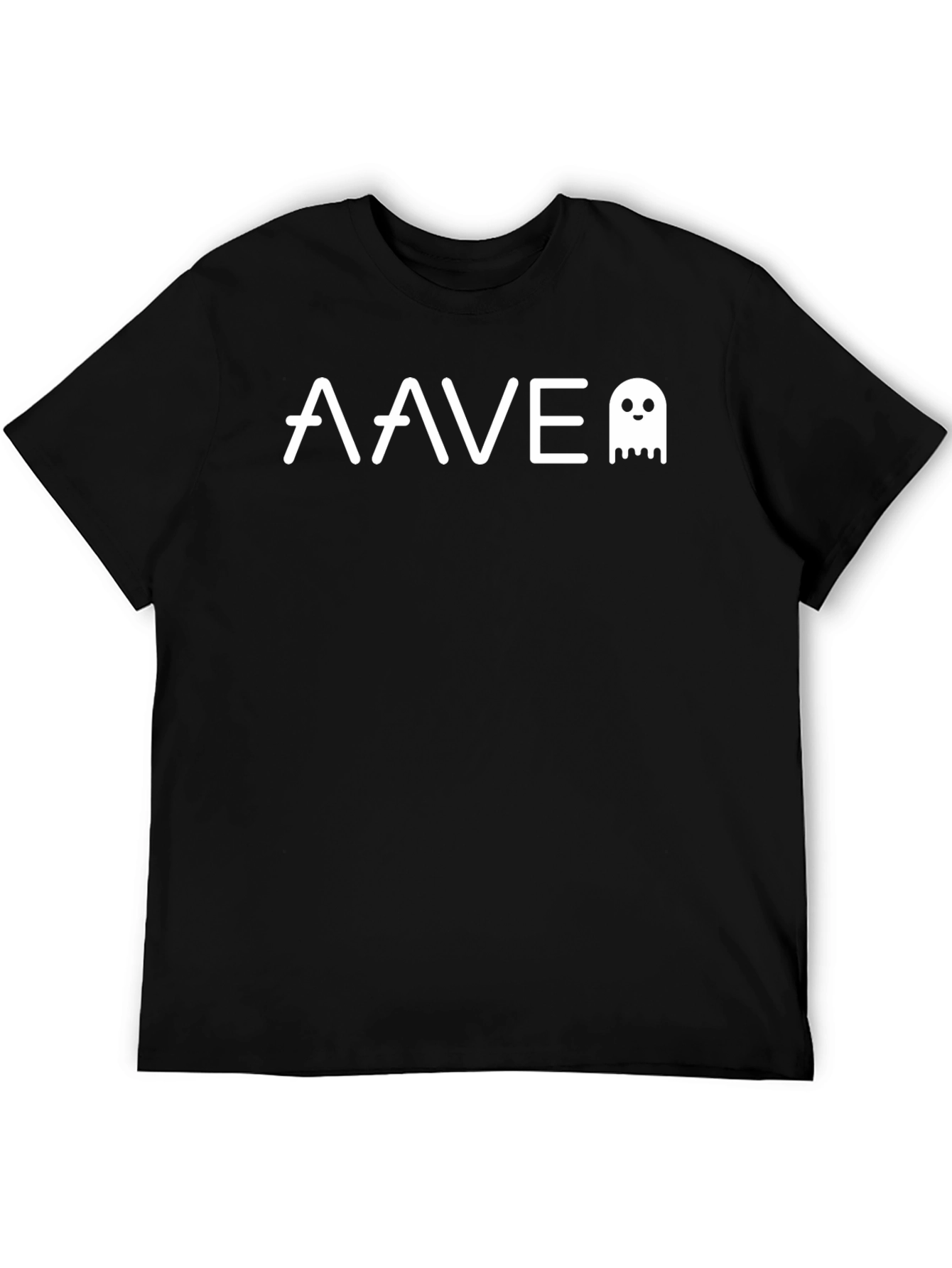 AAVE Crypto Black T-Shirt