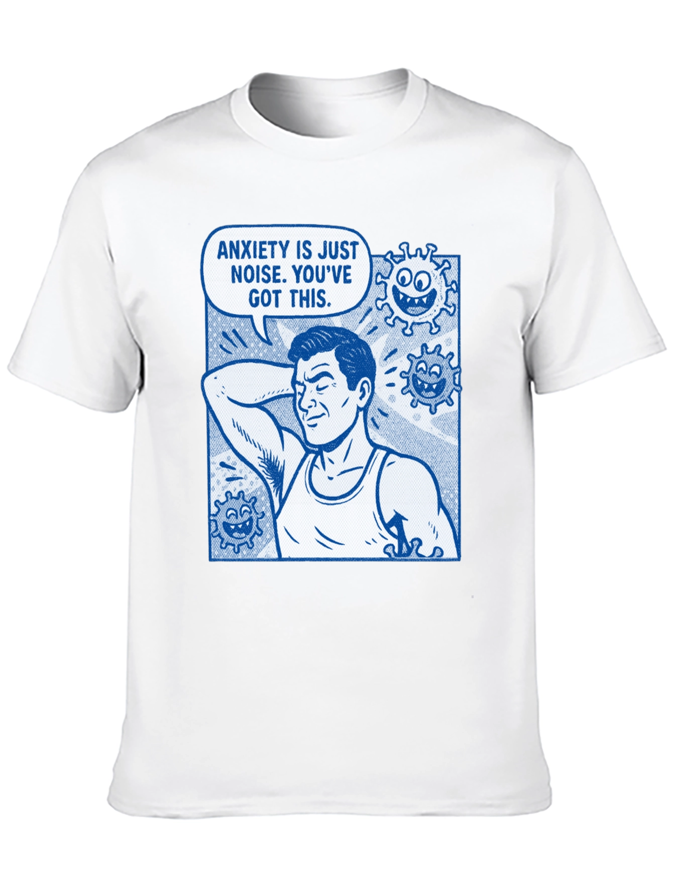 Anxiety is Just Noise Graphic T-Shirt