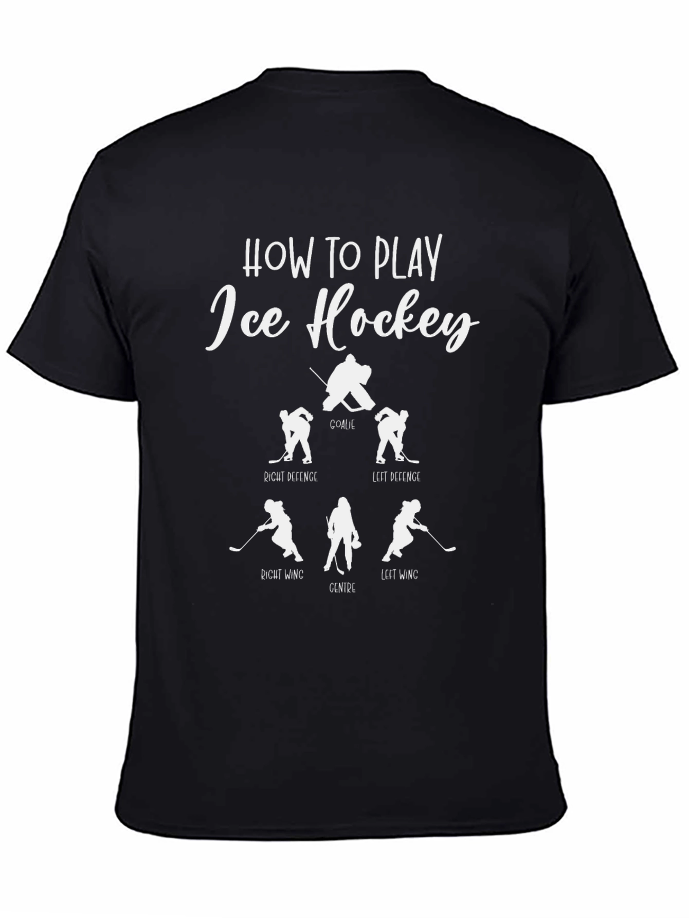 How To Play Ice Hockey T-Shirt