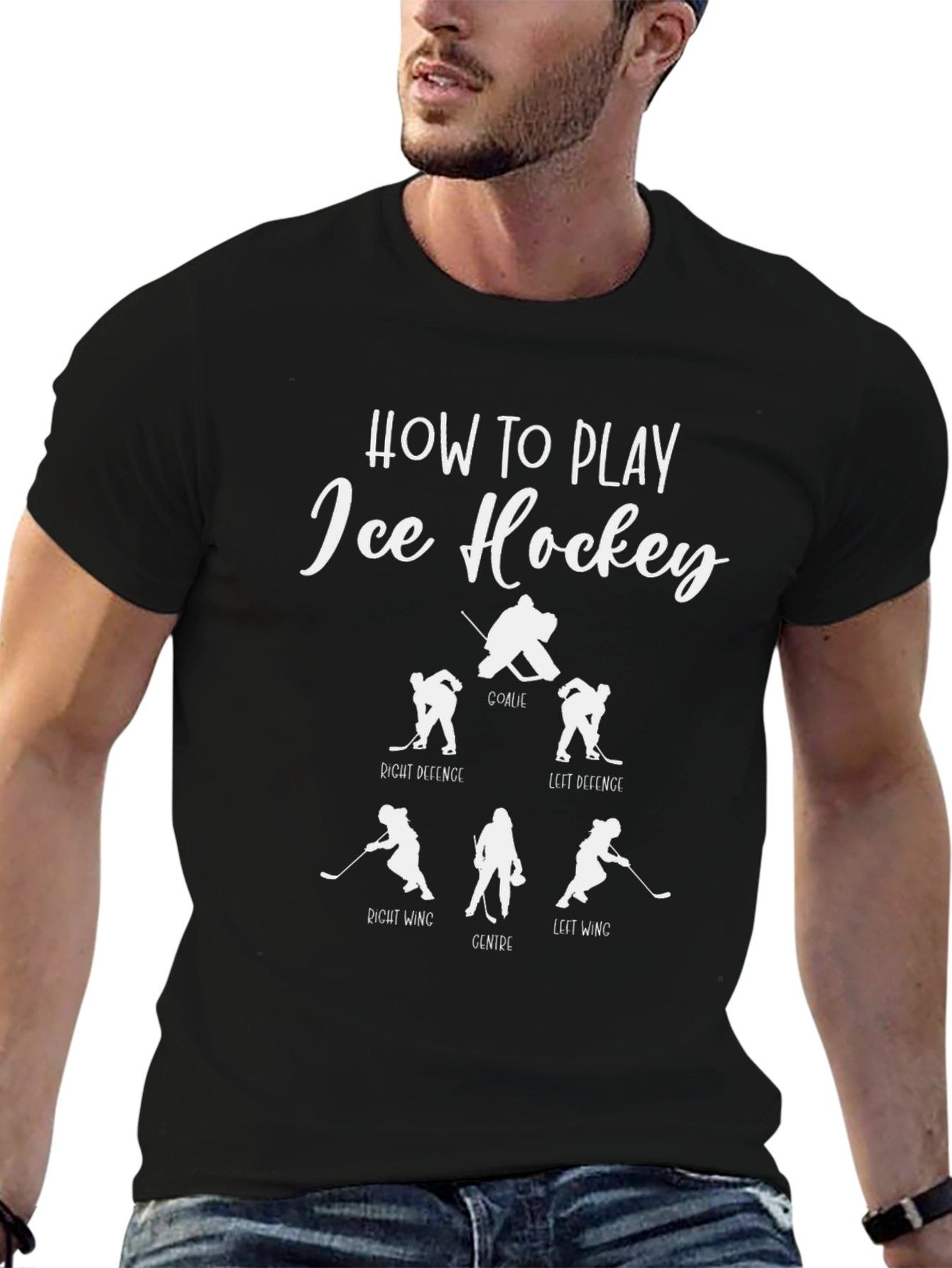How To Play Ice Hockey T-Shirt