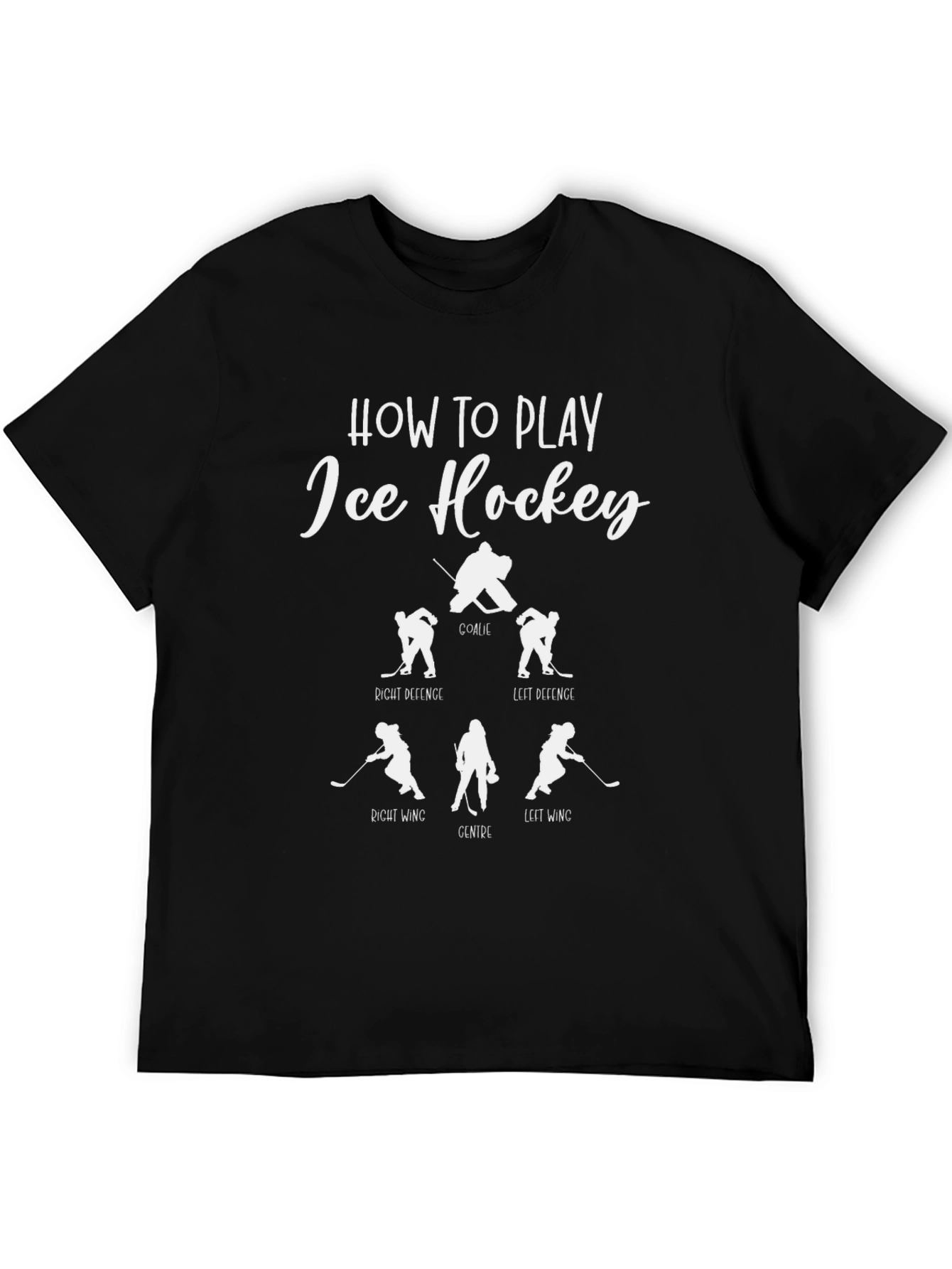 How To Play Ice Hockey T-Shirt