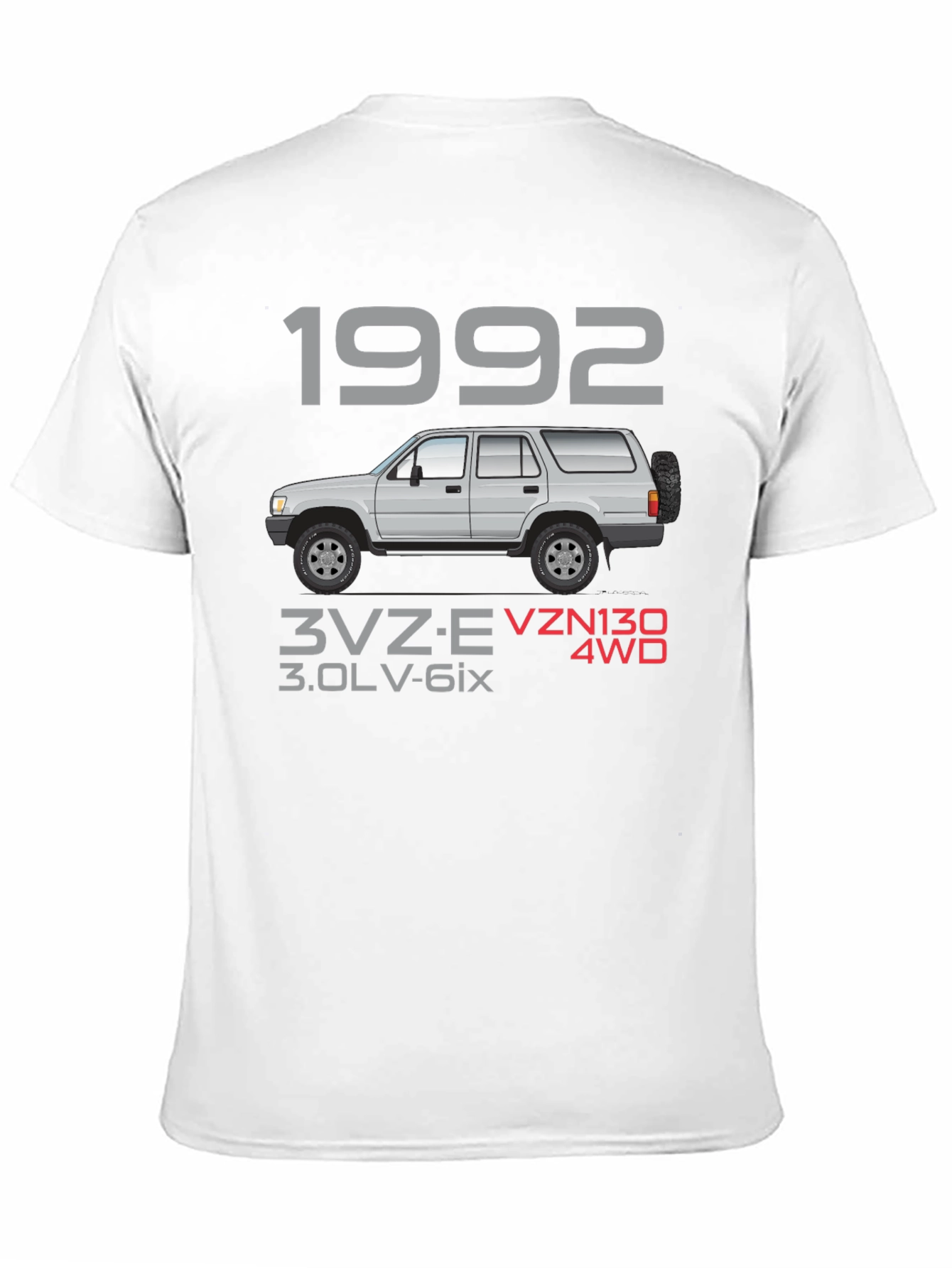 1992 Toyota 4Runner T-Shirt - 3VZE VZN130 4WD