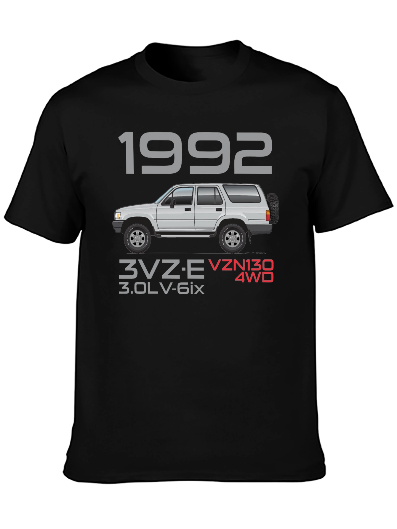1992 Toyota 4Runner T-Shirt - 3VZE VZN130 4WD