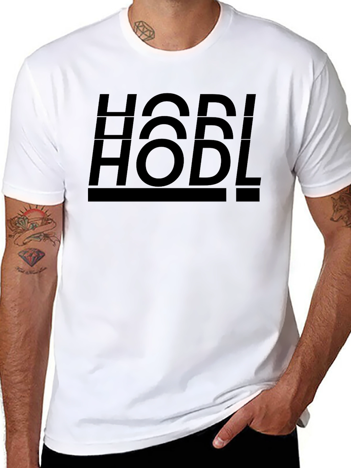 HODL Crypto T-Shirt - Bitcoin Meme Tee